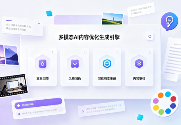枞阳县AI智能内容优化创新 多模态生成技术丰富数字内容创作生态