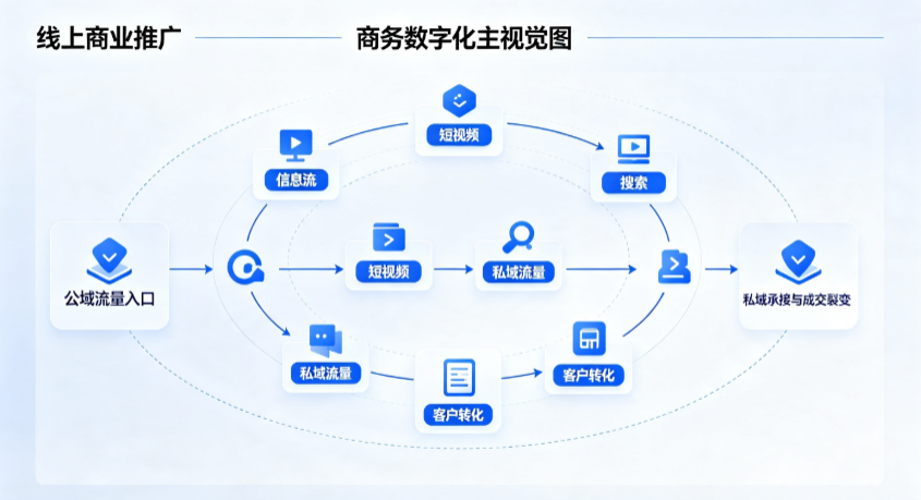 枞阳县线上商业推广怎么做？全域流量闭环搭建与低成本转化实战指南