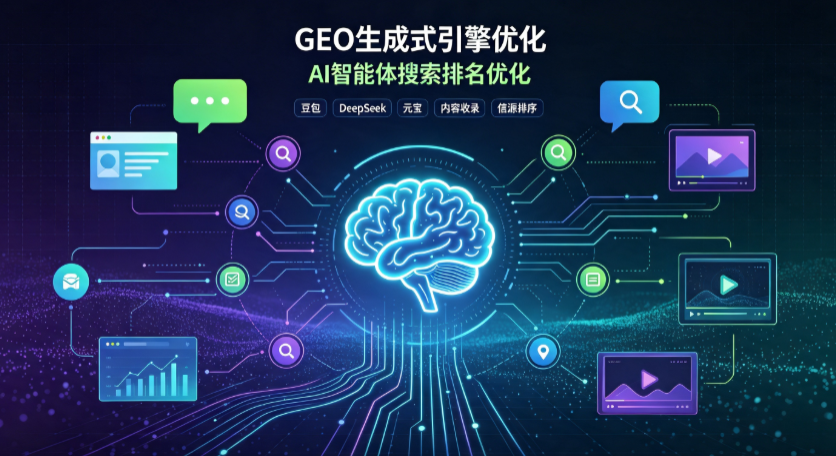 枞阳县GEO 浪潮来袭：生成式引擎优化崛起，创作者争抢豆包、DeepSeek、元宝智能体流量入口